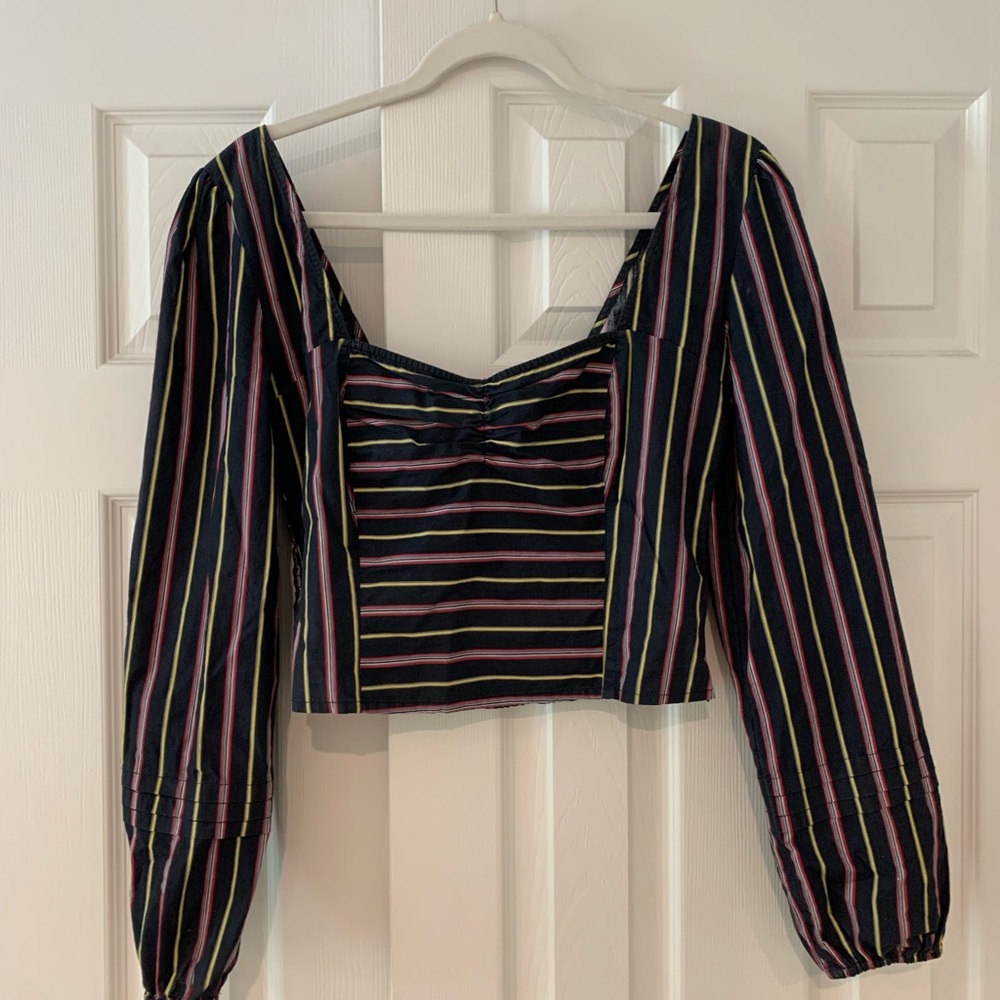 Free people striped blouse